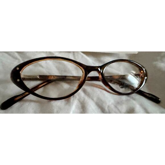 Modern Optical Anne Cat Eye Glasses Tortoise Brown 50-17-140 Retro Frame NWOB - Picture 2 of 6